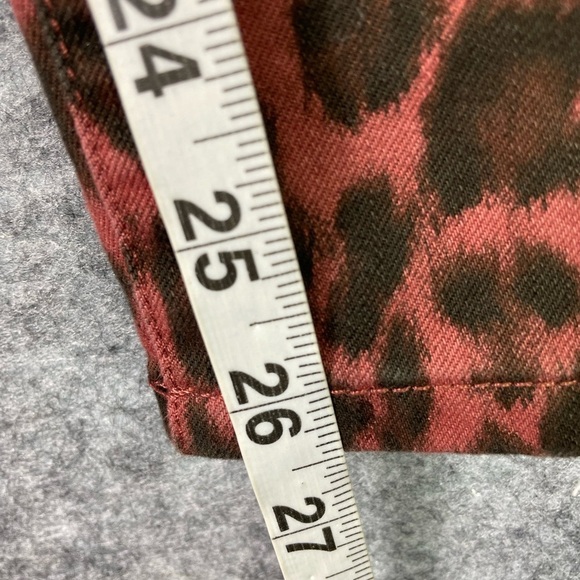 Soft Surroundings Women’s Pants 12 The Ultimate High Rise Leopard Skinny Jeans - Picture 7 of 10